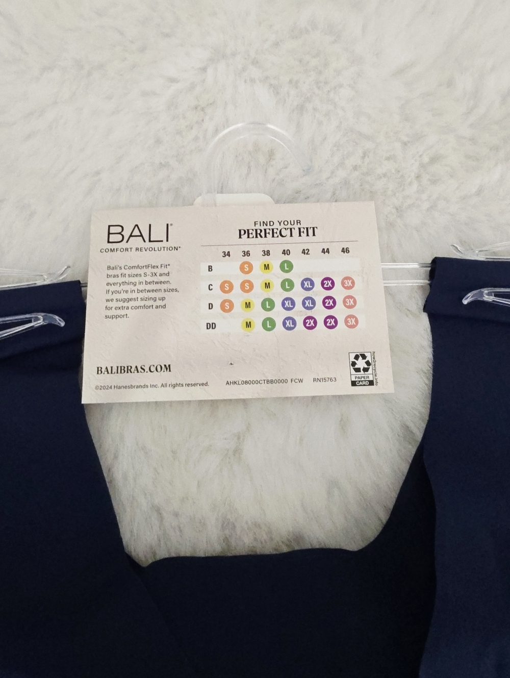 BALI🦋 Comfort Revolution EasyLite Wireless Bra SIZE 3X - Picture 7 of 7